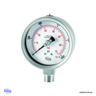 گیج فشار تمام استیل AZP-180