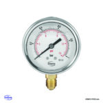 گیج فشار استیل برنجی AZP-400