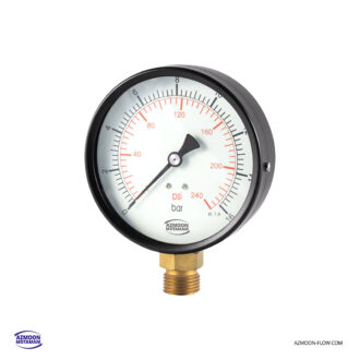 گیج فشار تمام برنجی AZP-100